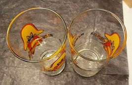 2 YOSEMITE SAM PEPSI COLLECTIBLE GLASSES 1973 image 3