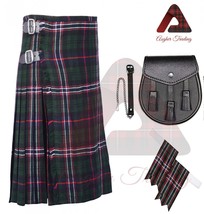 Men&#39;s Traditional Scottish National 8 Yard KILT Scottish Kilt - Sporran Flashes - $64.00