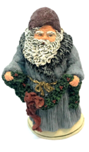 June McKenna Santa Saint Nickolas Figurine 1991 Christmas Holiday Deck t... - $24.74
