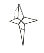 Handmade Stained Glass Star Ornament Unique Home Decor Gift Suncatcher C... - £10.89 GBP