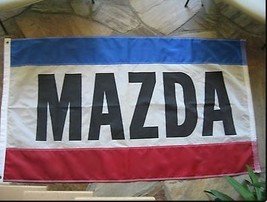 Mazda Vintage Flag 3X5 Ft Polyester Banner USA 90x150cm - €17,17 EUR