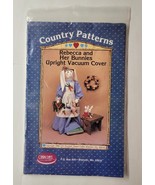 Rebecca and Her Bunnies Upright Vacuum Cover Ozark Crafts Country Patter... - £7.90 GBP