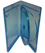10-Pak Triple 12Mm Blu-Ray Case With Silver Painted Blu-Ray Logo - £35.06 GBP