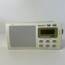 Vintage Sony ICF-M410V TV Weather AM/FM 4-Bands Portable Radio - Tested ... - £29.45 GBP