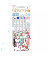 ZEBRA Sarasa Clip 0.5 Winter Animals 5 colour set Limited Edition - $20.00