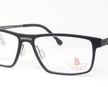 Brillenmann XXL {XXL1011}-035 MATTE BLACK /DARK GRAY UNIQUE EYEGLASSES 5... - $96.25