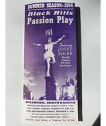 Vintage Tourist Brochure - Black HIlls Passion Play- Summer 1966 - $19.00