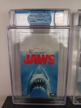 CGC 9.6 Graded JAWS (1975), 1991 MCA Home Video Factory SEALED [VHS] - $337.49