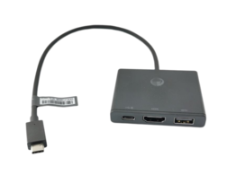1BG94AA Hub For Hp USB-C Laptops (USB-C To USB-A, USB-C, Hdmi), Black - £26.01 GBP