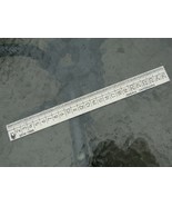 Vintage Soviet Russian USSR Aluminum Rule - $13.19 CAD