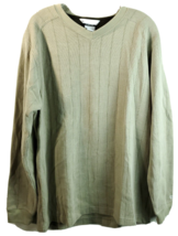 Columbia Sweatshirt Mens Medium Gray Thick Warm Knit Thermal Insulated P... - $20.08