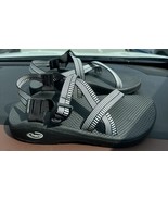 Chaco Z Cloud Sandals Black White Striped Size 6M - $741.18 MXN