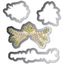 Sizzix Framelits Die Set with Textured Impressions - Ornament Set #2 by Rachael  - £32.37 GBP