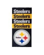 Pittsburgh Steelers NFL 300610 L Superdana One Size Fit Most 10 x 19&quot; - $12.87