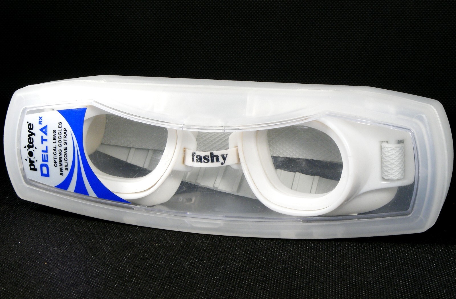 Fashy High Quality White Swimming Goggles Glasses Mask Leak Proof - $23.76