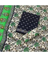 Black Green Cotton Print Suits-Women Dress Material-Unstitched Indian Dr... - €47,54 EUR