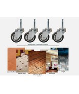 2" Hard Plastic Swivel Caster Wheels Set 4 Grip Neck Stem with Sockets F... - €24,48 EUR 2" Hard Plastic Swivel Caster Wheels Set 4 Grip Neck Stem with Sockets F... - €24,48 EUR