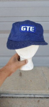 Vintage GTE Hat Cap Snap Back Cap Blue White - $18.69