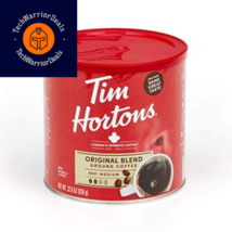 Tim Hortons Original Blend, Medium Roast Ground 2.05 Pound (Pack of 1), Red  - £22.97 GBP