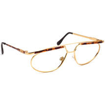 Cazal Eyeglasses MOD 254 COL 422 Gold &amp; Tortoise Pilot Metal Germany 57[]13 120 - £240.54 GBP