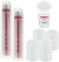 /Tcp Global Full Case of 100 Quart (32Oz) Paint Mixing Cups with 50 Lids... - £55.49 GBP