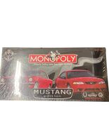 Vintage Monopoly Mustang Edition Board Game 1999 Hasbro New Sealed - $1,624.56 MXN