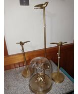 New Pier 1 Imports Bird Gold Metal Decor Perfect For The Bird Watchers W... - €351,19 EUR