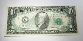 1993 $10.00 Federal Reserve Offset Printing Error Note GEM CU C341 - £654.51 GBP