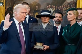 Donald Trump Sworn In As President Of The United States Inauguration 4X6 Photo - $8.99