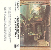 JACKSON BROWNE - FOR EVERYMAN - CASSETTE - $2.00