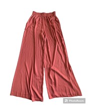 Zara Flowy Wide Leg Pant in Copper Women size S - £37.11 GBP