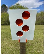 STRINGER 12&quot;x18&quot; 3/8&quot; AR500 STEEL HOSTAGE REACTIVE SHOOTING TARGET w/ 2x... - $5,286.44 MXN