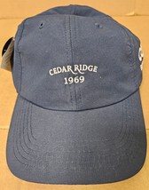 Cedar Ridge 1969 Ball Cap Golf Blue Imperial Trucker Hat One Size New NWT - $14.73