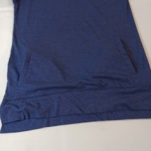 Mitchell & Ness ISLANDERS Women's Blue 1/4 Button Hoodie Pullover Sweatshirt M image 7