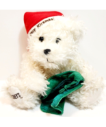 2002 Hershey&#39;s Merry Kissmas Plush Bear Christmas Vintage Stuffed Animal - $19.99