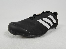 Adidas Road Cycling Shoes Women&#39;s Size 7 Men&#39;s 6 Black White Breathable ... - $19.99