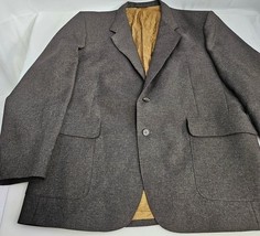 Vintage Levis Action Suit Sportswear Blazer Mens 46 Long Lined Button Up... - $35.00