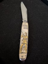 Vintage Daniel Boone Novelty Knife Co. U.S.A. Single Blade Pocket Knife - £19.29 GBP
