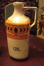 Oil Vinegar Crust Bottles DERUTA  Compatible with Pyrex- LUSTERWARE Cze... - $73.50+