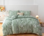 Full Size Comforter Sage Green Comforter Bedding Comforter Sets Set Flor... - £68.65 GBP