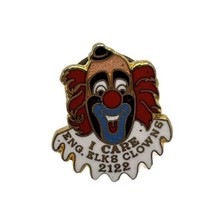 Elks Lodge Clown BPOE Club Organization Enamel Lapel Hat Pin - $5.95