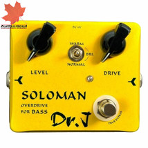 Joyo Dr.J D-52 Soloman Bass Overdrive Electric Bass Effect Pedal True Bypass New - $51.47