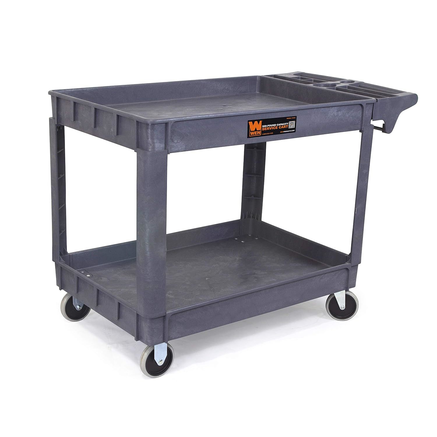 WEN 500-Pound Capacity 46 By 25.5-Inch Extra Wide Service Utility Cart