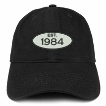 Trendy Apparel Shop Established 1984 Embroidered 39th Birthday Gift Soft Crown C - £15.81 GBP