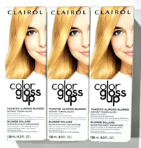 3 Pack Clairol Color Gloss Up Toasted Almond Blonde Instant Toning Gloss 4.3oz. - £20.82 GBP