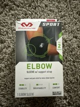 MCDAVID SPORT ELBOW COMPRESSION SLEEVE W/ SUPPORT STRAP SIZE L/XL - $19.21 CAD