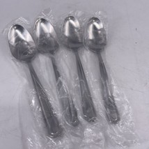 Towle Living Kayla Flatware 18/0 Stainless Steel Set 4 Teaspoons 6 1/4&quot; ... - $34.64