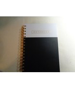 Journal/Notebook (new) X &amp; O Spiral Journal /160 Page, Black &amp; White - £12.77 GBP