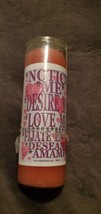 7 DAY NOTICE ME DESIRE ME LOVE ME CANDLE IN GLASS - £7.73 GBP