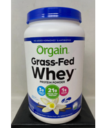 Orgain Grass-Fed Whey Protein Powder, Vanilla Bean - 1.82lb, Exp. 11/26 - €24,62 EUR